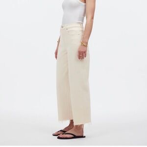 Perfect Vintage Wide-Leg Crop in Vintage Canvas